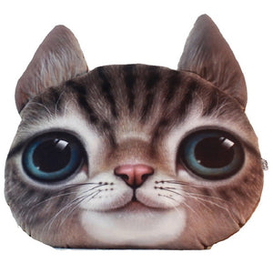 35cm*36cm 3D Pillow Cushion Per8cm New Personality Car Cushion Creative Cat Nap Pillow Cute Seat Cushion Birthday Gift