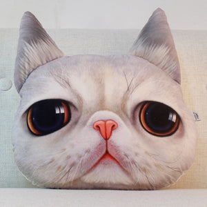 35cm*36cm 3D Pillow Cushion Per8cm New Personality Car Cushion Creative Cat Nap Pillow Cute Seat Cushion Birthday Gift