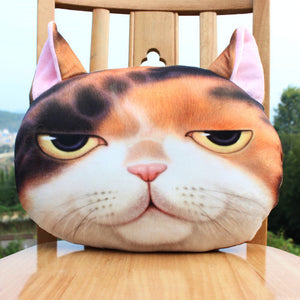 35cm*36cm 3D Pillow Cushion Per8cm New Personality Car Cushion Creative Cat Nap Pillow Cute Seat Cushion Birthday Gift