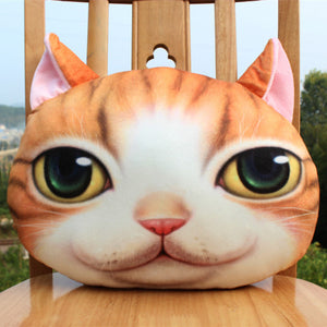 35cm*36cm 3D Pillow Cushion Per8cm New Personality Car Cushion Creative Cat Nap Pillow Cute Seat Cushion Birthday Gift