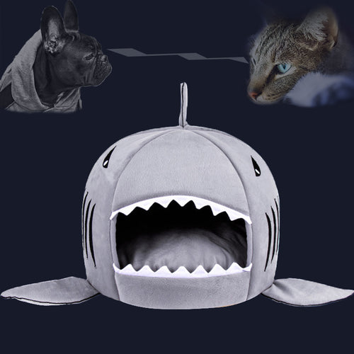 Shark  Bed Pet Cat Bed Shark Cats Beds House For Large Medium Small Dogs Pet Beds Puppy Kennel Pet Shop Chihuahua Pets House