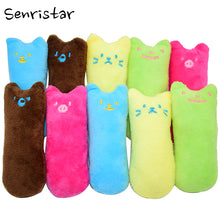 Soft Plush Stuffed Cat Peppermint Pet Toys for Kitten Cats Puppy Dogs Chew Training Teeth Cleaning Tool Pet Supplies